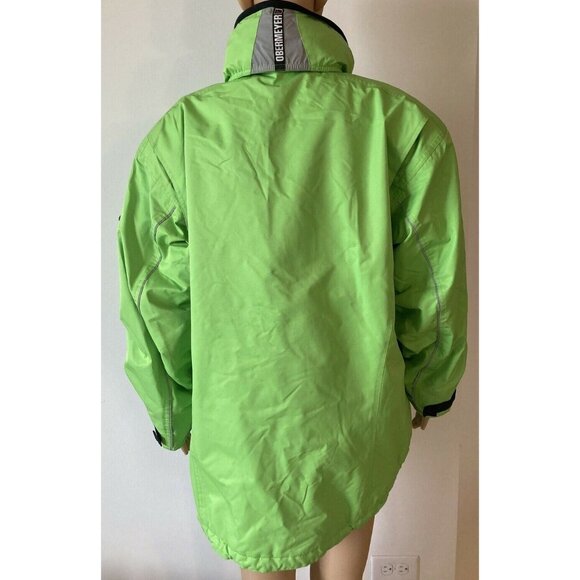 Obermeyer Snow Ski Jacket Women's Size 14 Green Winter Sport Snowboarding Nice! - Picture 5 of 9